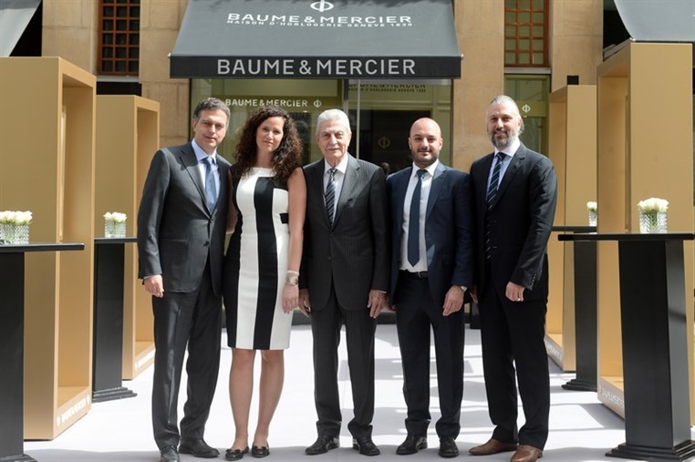 Baume & Mercier commemorates its New Boutique in Beirut Souks